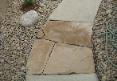 flagstone insert in walkway