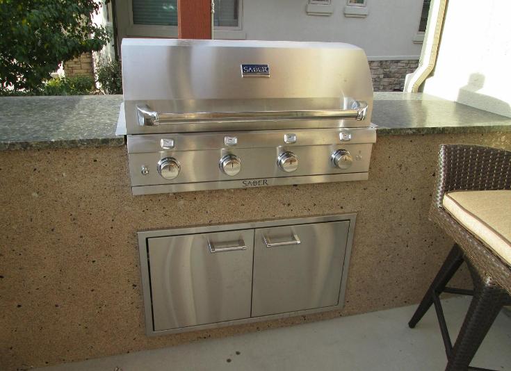 Saber Grill and Cabinet