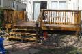 Simple Deck presure treated lumber